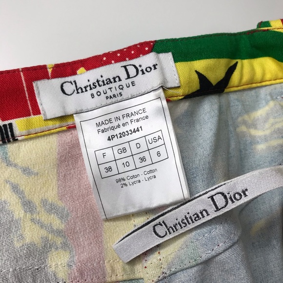 ICONIC Dior Mania Rasta Mini Skirt - Picture 7 of 7